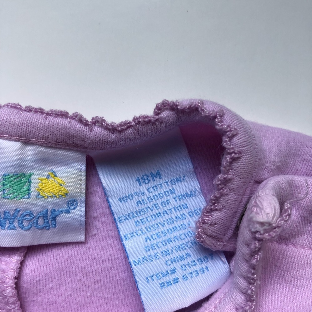Miniwear toddler shorty Romper PJ - Girls 18M - Picture 8 of 8